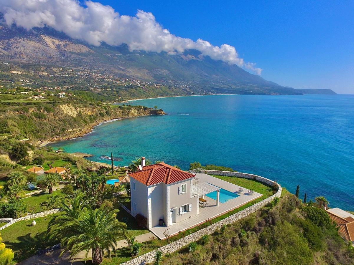Seafront Villa Kefaloniaprivatevillas Trapezaki  Esterno foto