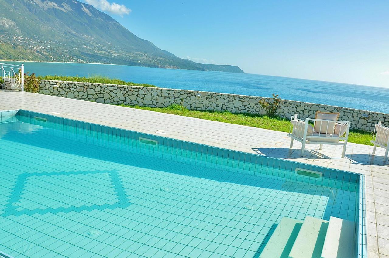 Seafront Villa Kefaloniaprivatevillas Trapezaki  Esterno foto