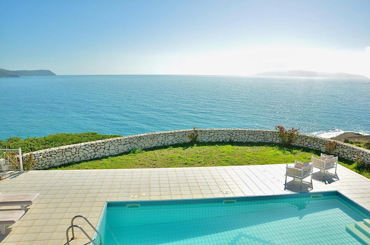 Seafront Villa Kefaloniaprivatevillas Trapezaki  Esterno foto