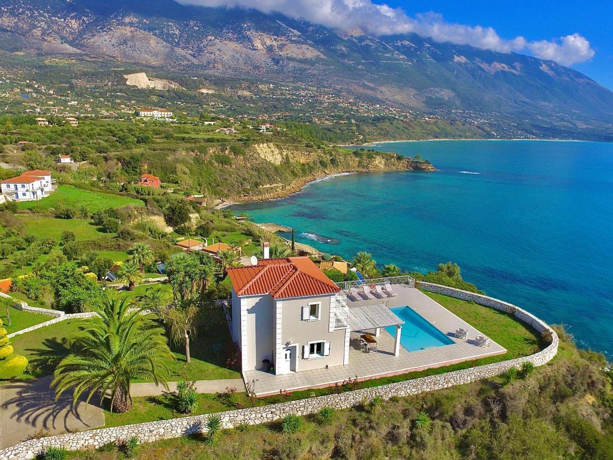 Seafront Villa Kefaloniaprivatevillas Trapezaki  Esterno foto