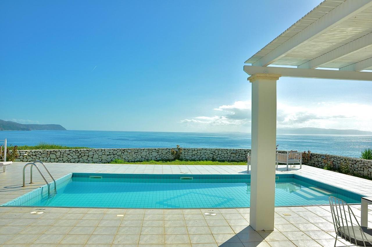 Seafront Villa Kefaloniaprivatevillas Trapezaki  Esterno foto