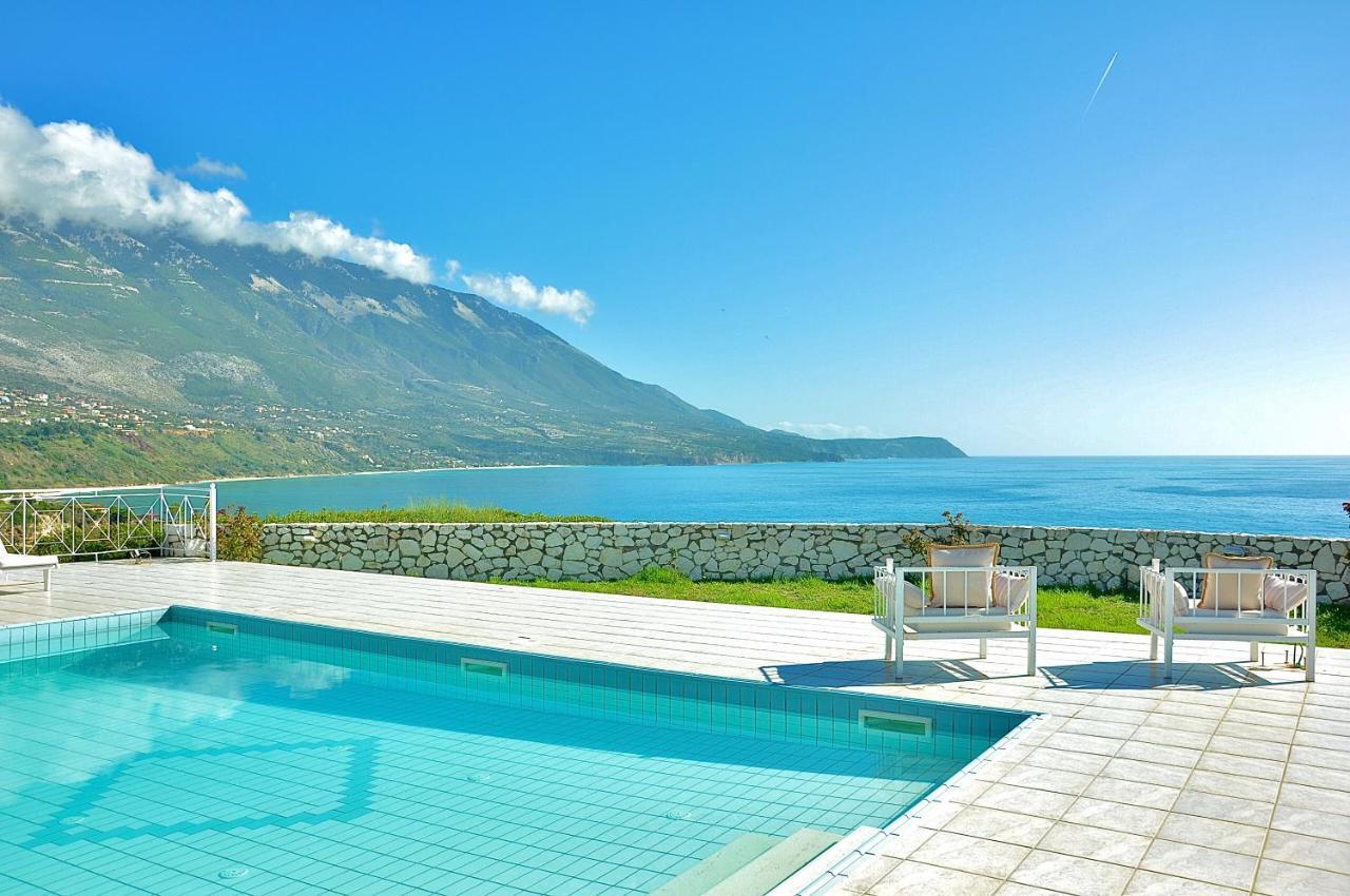 Seafront Villa Kefaloniaprivatevillas Trapezaki  Esterno foto