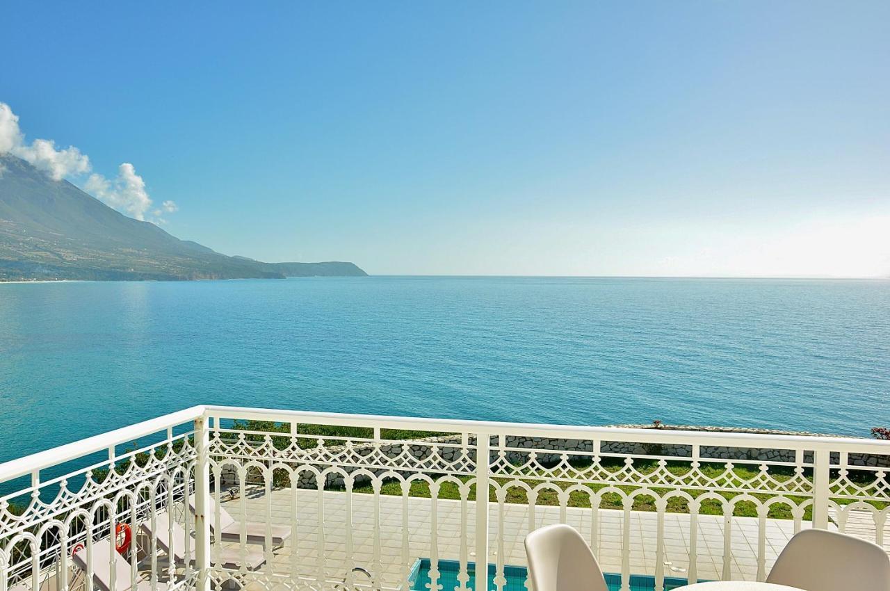 Seafront Villa Kefaloniaprivatevillas Trapezaki  Esterno foto