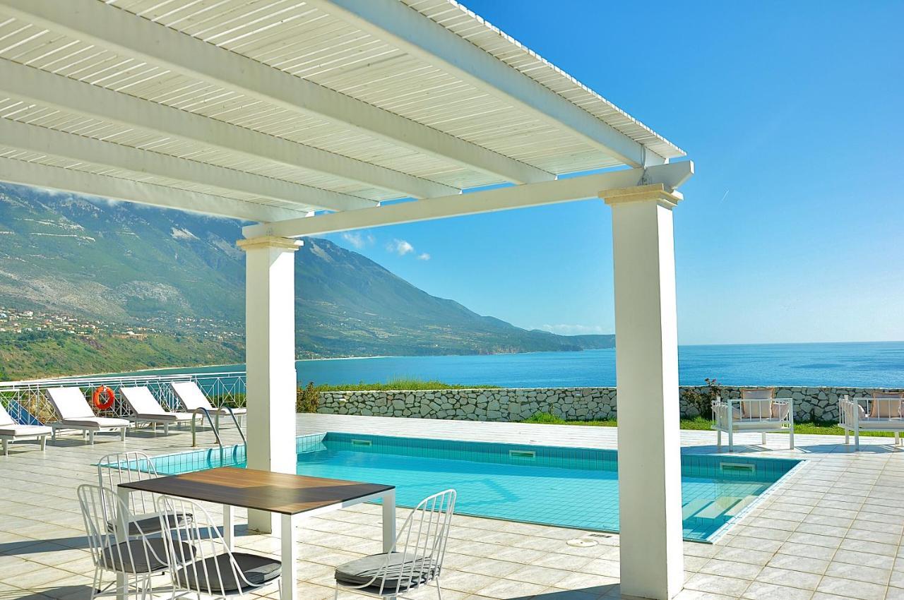 Seafront Villa Kefaloniaprivatevillas Trapezaki  Esterno foto