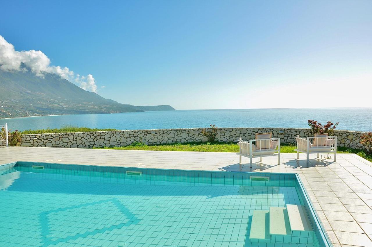 Seafront Villa Kefaloniaprivatevillas Trapezaki  Esterno foto