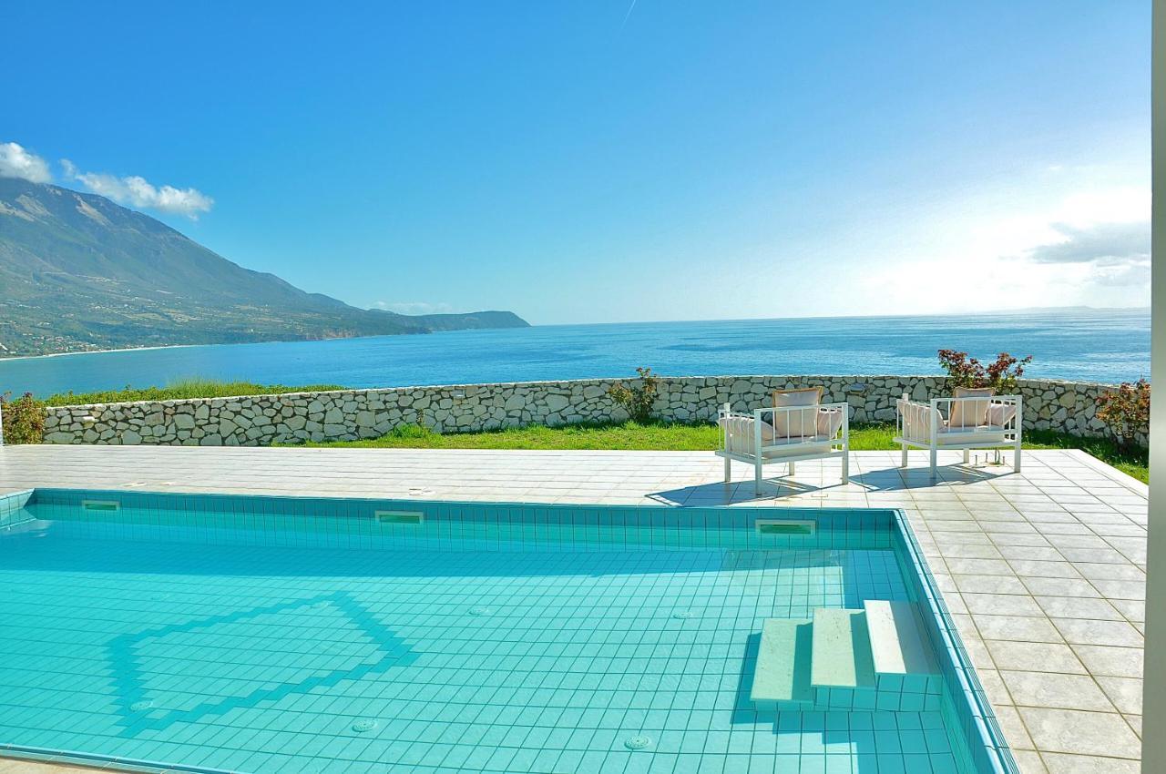 Seafront Villa Kefaloniaprivatevillas Trapezaki  Esterno foto
